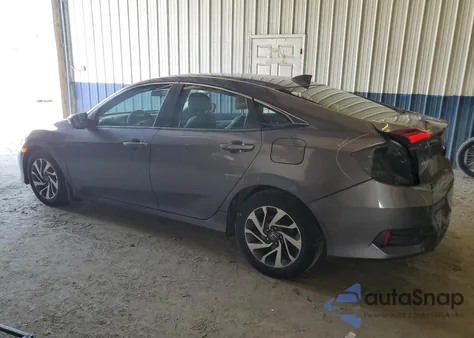2018 Honda Civic Ex from USA, damaged, VIN 2HGFC2F72JH553345